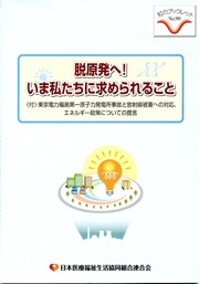 虹のブックレットNo.99「脱原発へ！　いま私たちに求められること」2012年5月刊 500円（税込）